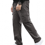 Men's Regular Fit Low Rise Cargos Trousers | Cargo Track Pant | Loose Fit | Regular Trouser
